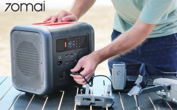Station d’alimentation rechargeable 2 heures connectée via application