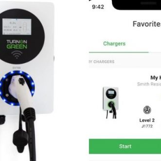 Chargeur de véhicule électrique TURNONGREEN EV700 Niveau 2 avec application