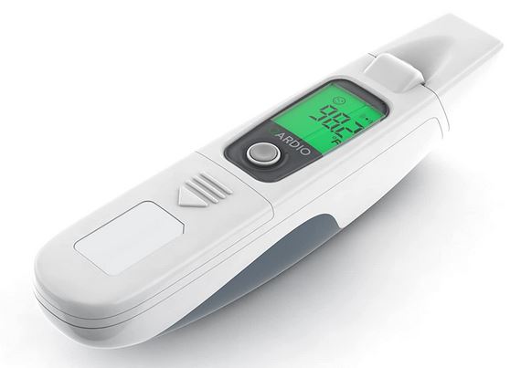 Thermomètre à infrarouge pour front compatible iPhone QardioTemp