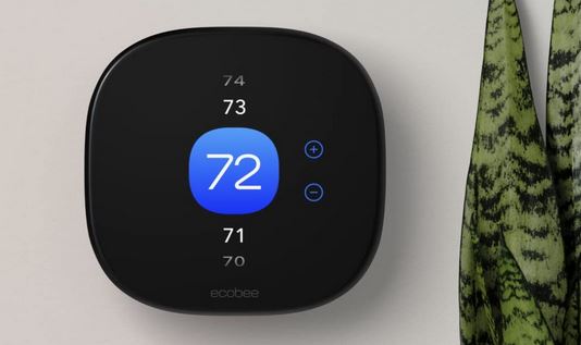 Thermostat intelligent ecobee amélioré avec commande Alexa et Apple Watch