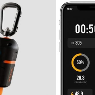 Bandes de résistance Bluetooth connectées WeGym Rally X pour iPhone