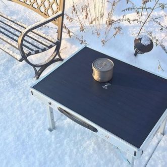 Table solaire pliable et portable YH300 avec haut-parleur Bluetooth