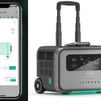 Station d&rsquo;alimentation portable connectée SBP2000 Zenure avec application