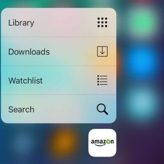L’application Amazon Video mise à jour avec des actions rapides 3D Touch, X-Ray et multitâche sous iOS 9