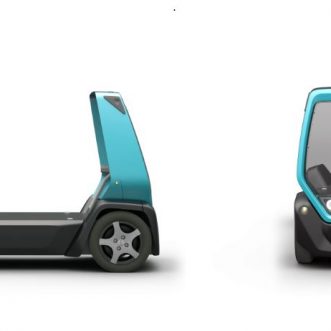 Véhicule autonome de livraison d&rsquo;épicerie CLEVON 1