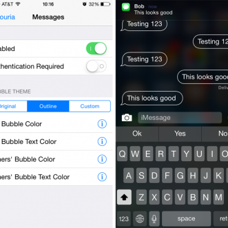 Afficher les conversations complètes dans les réponses rapides avec Couria