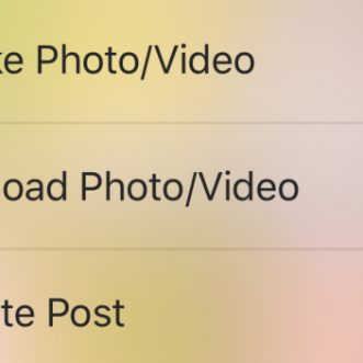 Facebook ajoute des fonctionnalités 3D Touch à son application iPhone