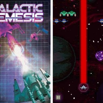 Nemesis Galactique : un shoot’em up spatial old school pour iPhone