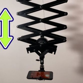 Support de plafond pour iPhone avec pantographe 2m