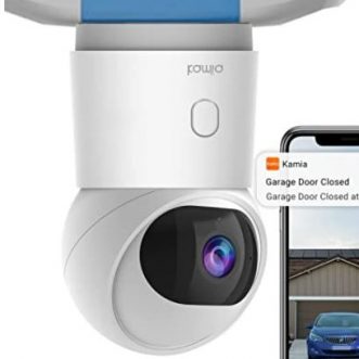Caméra de garage Kamia 2K AI avec support Alexa
