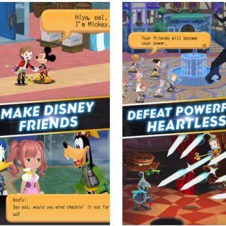 Kingdom Hearts Unchained χ est désormais disponible sur l’App Store d’Apple
