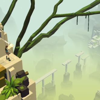 L’application iOS de la semaine : Lara Croft Go