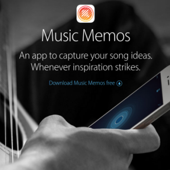 Apple lance ‘Music Memos’, une application pour capturer ses idées de chansons