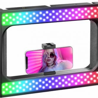 Trépied vidéo pour smartphone RGB A111 Neewer avec lumière selfie