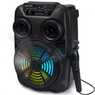 Système de karaoké de fête Singsation Rhapsody avec Bluetooth 5.0