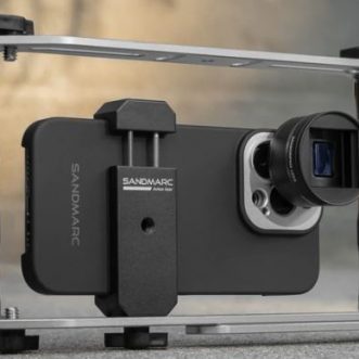 Support de prise de vue Sandmarc pour iPhone, GoPro et appareils photo reflex numériques