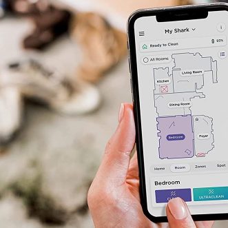 Aspirateur robot Shark AI avec navigation LiDAR et commande Alexa