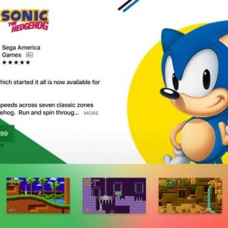 Sonic the Hedgehog est désormais disponible sur Apple TV