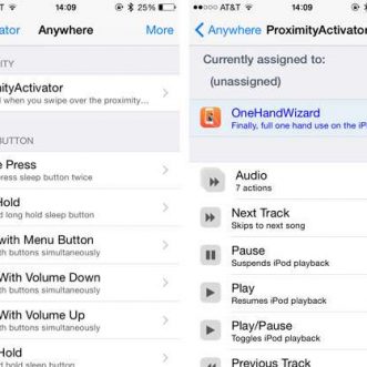 Déclencher des actions avec le capteur de proximité de l’iPhone
