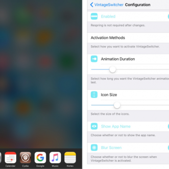 Obtenez le switcher d’applications d’iOS 6 avec VintageSwitcherOnly