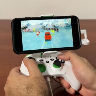 Contrôleur de jeu cloud mobile RiotPWR pour iOS