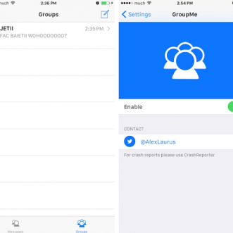 Organiser l’application Messages avec un onglet de conversations de groupe