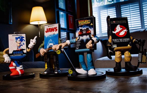 Chargeur sans fil pour smartphone Power Idolz Retour vers le Futur VHS