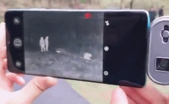 Appareil photo thermique connecté Infiray DL-13 25Hz pour smartphone