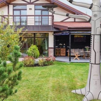 Arbre solaire crypto pour une extraction de crypto-monnaies propre