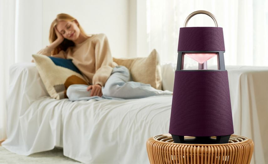 Enceinte Bluetooth omnidirectionnelle XBOOM 360 de LG