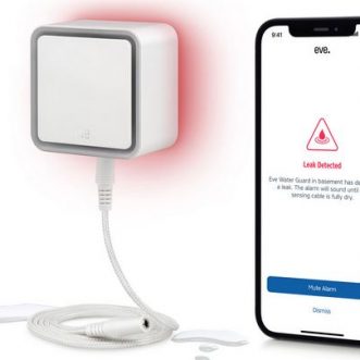 Détecteur de fuite d&rsquo;eau connecté pour smartphone avec Bluetooth/Thread