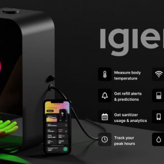 Distributeurs de désinfectant intelligent Igiene Smart