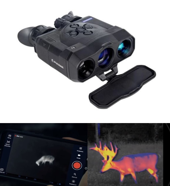 Jumelles multispectrales Pulsar Trionyx T3 avec WiFi et application