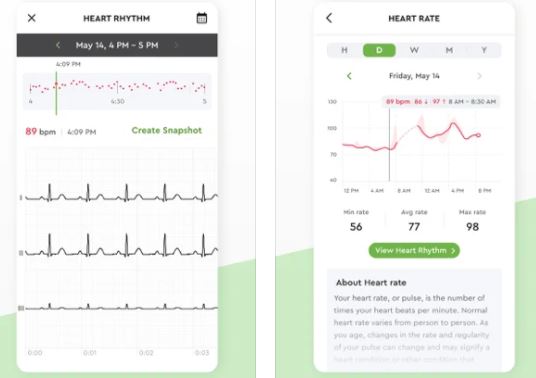 Moniteur de fréquence cardiaque Bluetooth continu Bioheart