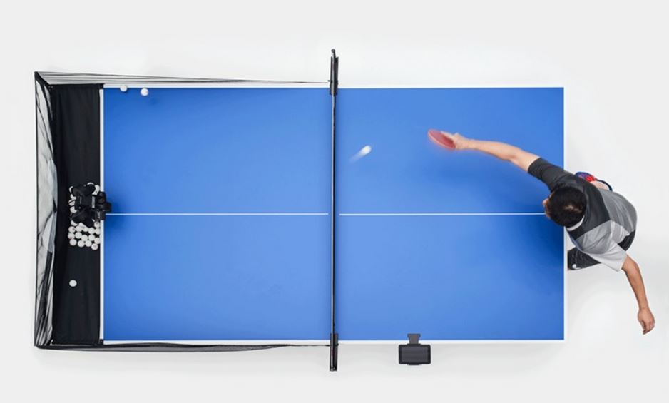 Robot de ping-pong contrôlé par smartphone Amicus Prime Butterfly