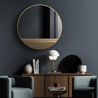 Miroir sonore avec haut-parleur Alexa