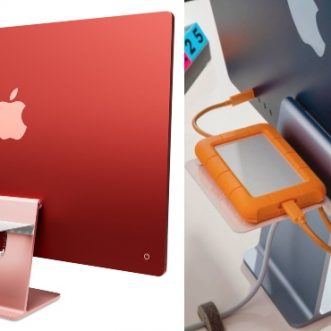 Étagère de stockage pour iMac M1