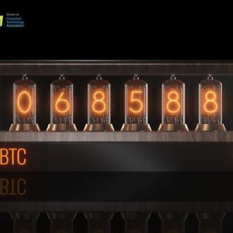 Horloge Bitcoin Nixie X-Sure avec contrôle via application