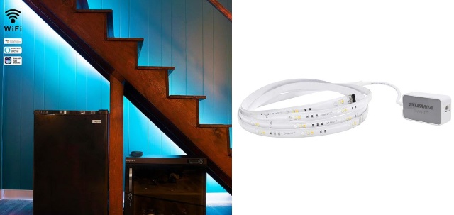 Bandeau lumineux intérieur Sylvania Smart+ WiFi compatible Alexa