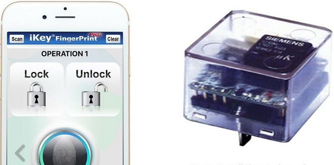 Système d&rsquo;immobilisation de moteur intelligent BT25HD4.0 avec prise en charge de Face ID et Touch ID