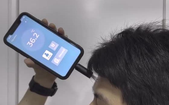 Thermomètre en chaîne Tritium connecté appli TEMPMi