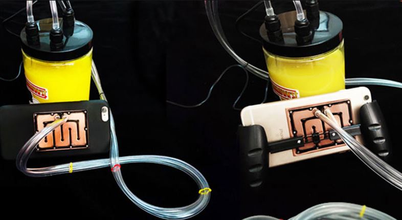 Refroidisseur liquide pour iPhone