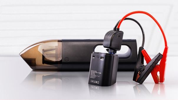 Batterie portable pour smartphone, démarreur de voiture et aspirateur